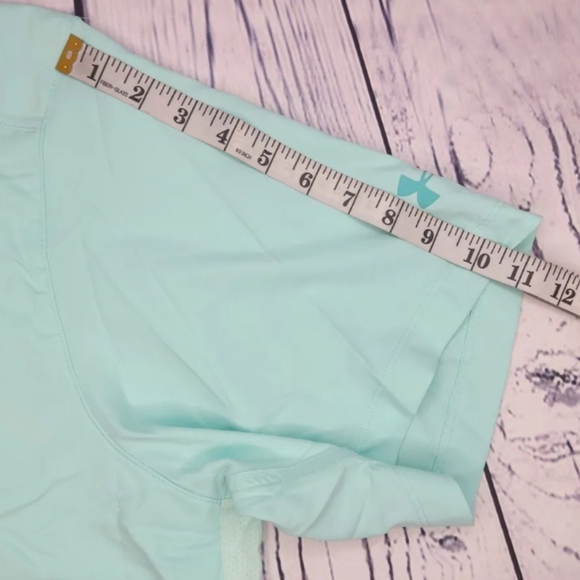 Under Armour Men's 3XL Tide Chaser 2.0 Fish Short Sleeve Aqua UPF 30+ Shirt - Picture 6 of 16